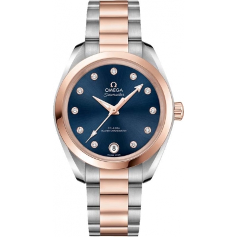 220.20.34.20.53.001 Omega Aqua Terra 150m Master Co-Axial 34mm Ladies Watch
