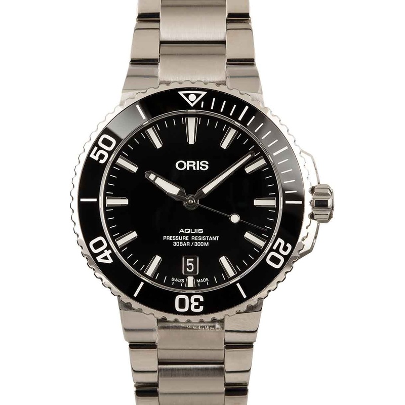 Buy Oris Aquis 01 733 7732 4134-07 8 21 05PEB  – Sku: 733 7732 4134