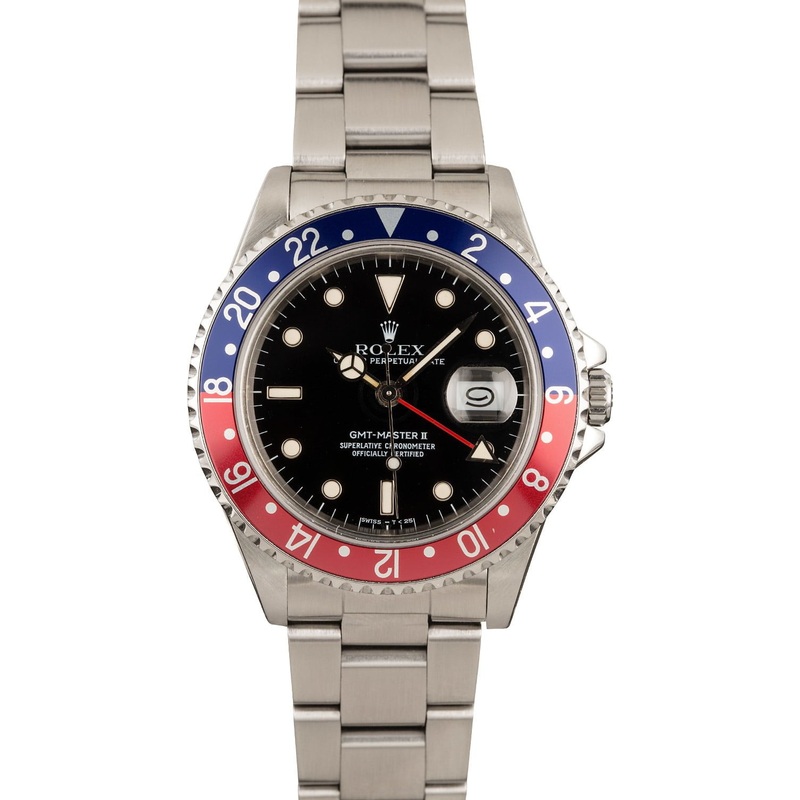 Buy Used Rolex GMT-Master II 16710 x  – Sku: 131075 x