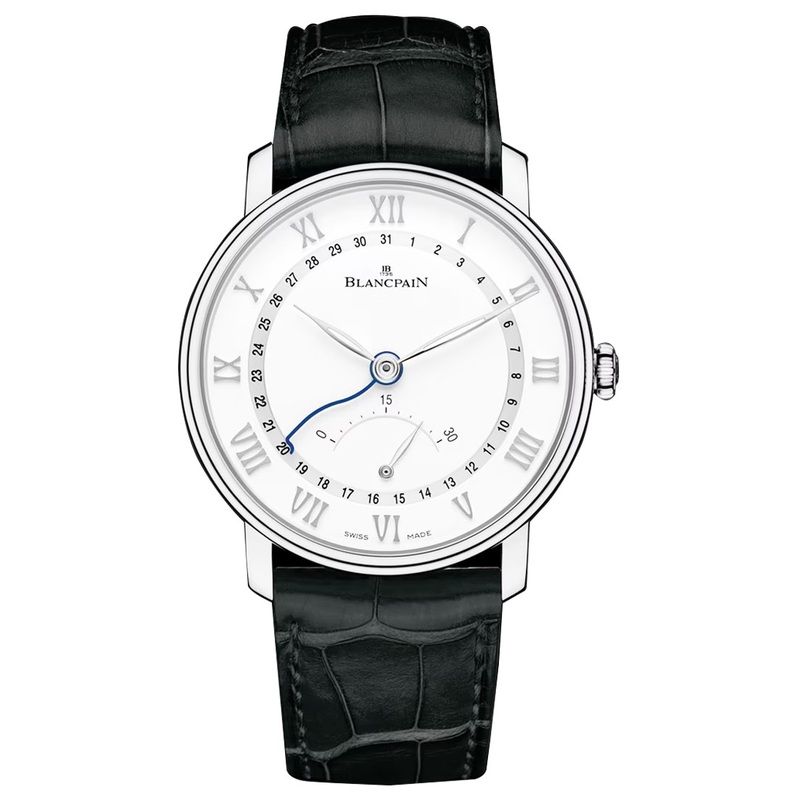 6653Q 1127 55B Blancpain Villeret Ultra Slim Retrograde Seconds