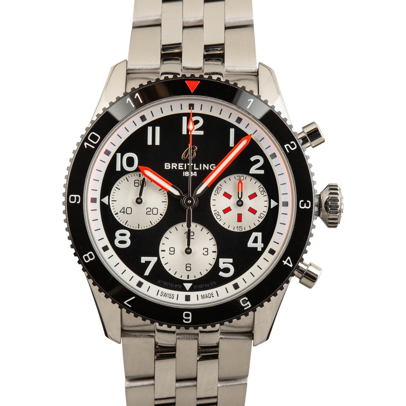 Buy Used Breitling Classic AVI Y233801A1B1A1  – Sku: 169798
