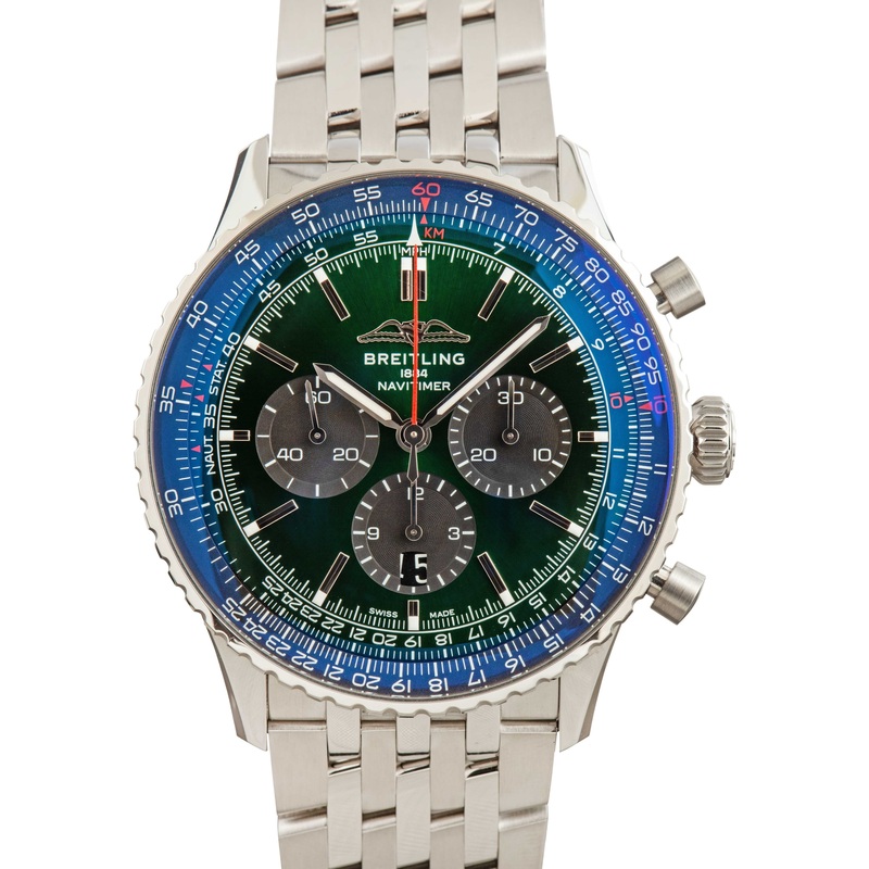 Buy Used Breitling Navitimer AB0137241L1A1  – Sku: 169562