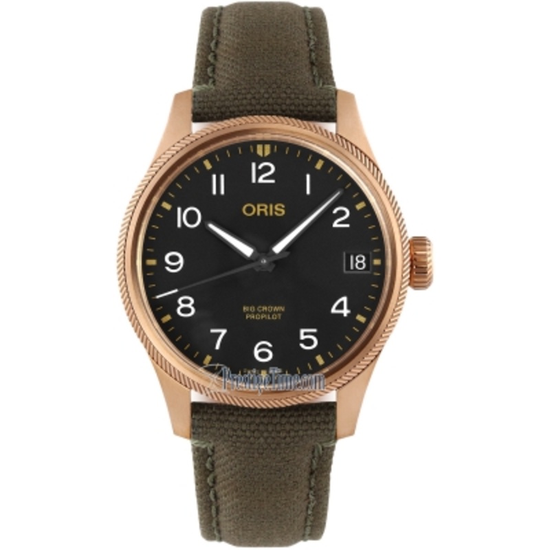 01 751 7761 3164-07 3 20 03BRLC Oris Big Crown ProPilot Date 41mm Mens Watch