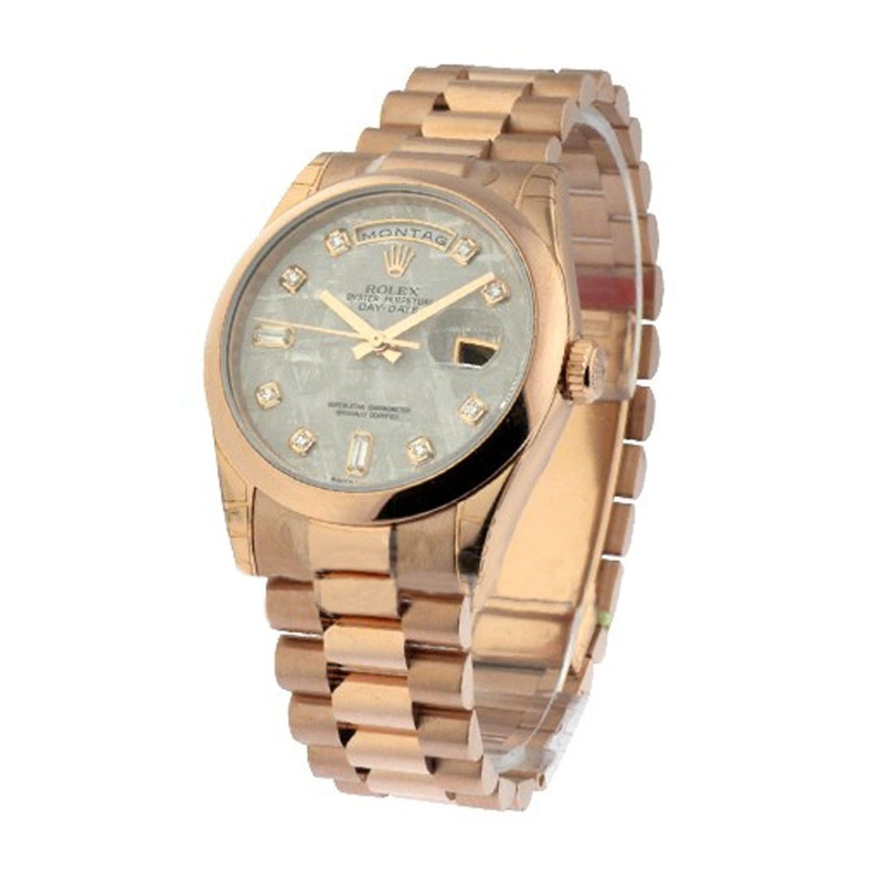 118205 Rolex President Mens 36mm Rose Gold   President Bracelet