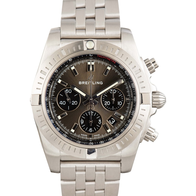 Buy Used Breitling Chronomat AB0115101F1A1  – Sku: 171405