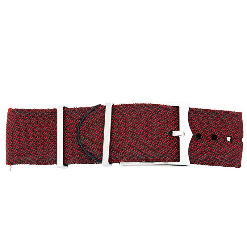 Tudor Heritage Black Bay Red Fabric Strap 4324439
