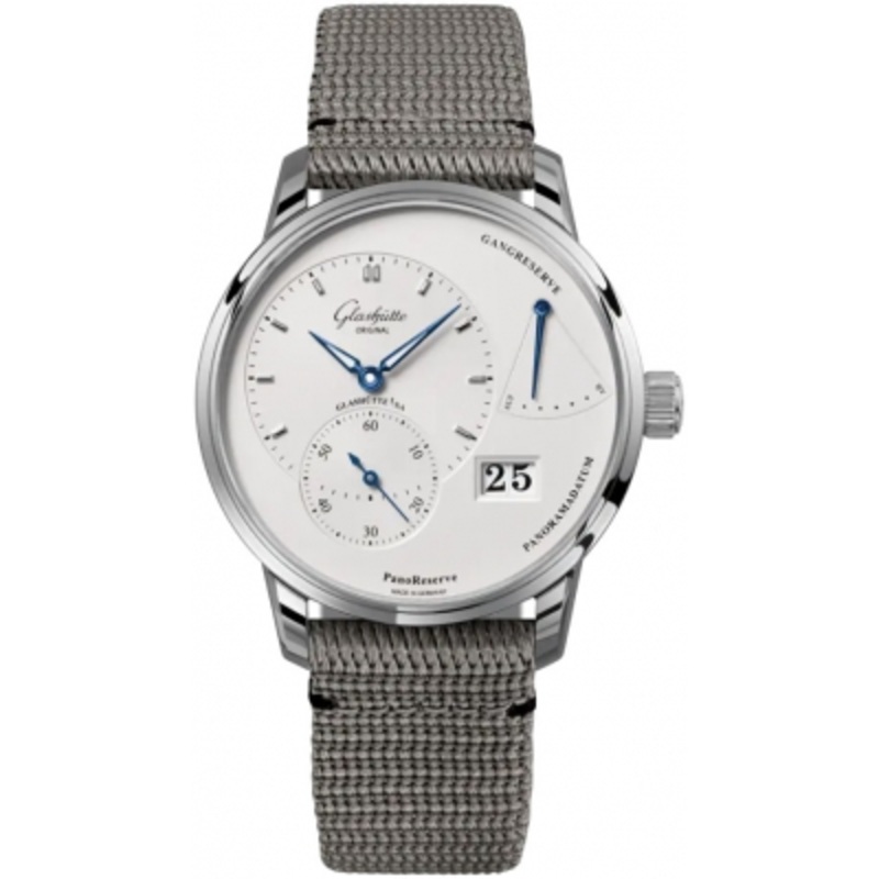 1-65-01-22-12-66   Glashutte Original PanoReserve Manual Wind 40mm Mens Watch