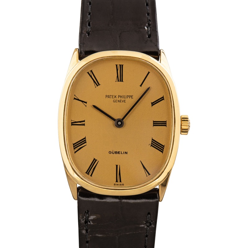 Buy Used Patek Philippe Golden Ellipse 3546  – Sku: 170088