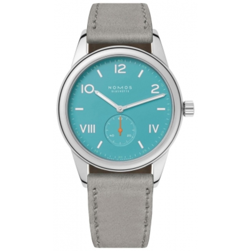 724.GB ENDLESS BLUE Nomos Glashutte Club Campus 38 38.5mm Mens Watch