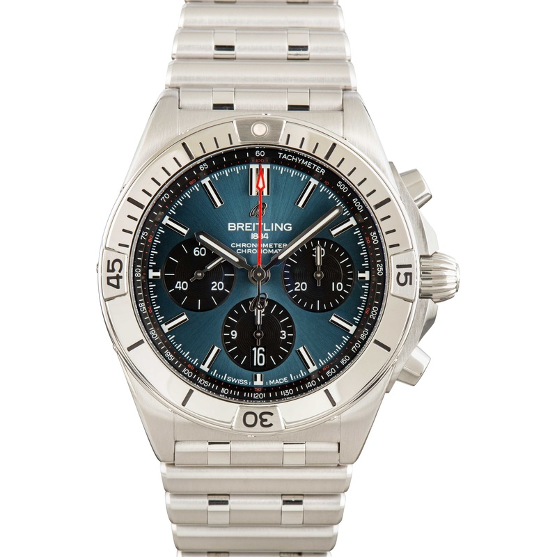 Buy Used Breitling Chronomat AB01343A1L1A1  – Sku: 166931
