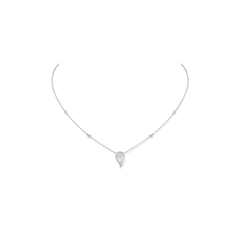 Fiery Pendant 0.10CT in White Gold – Messika