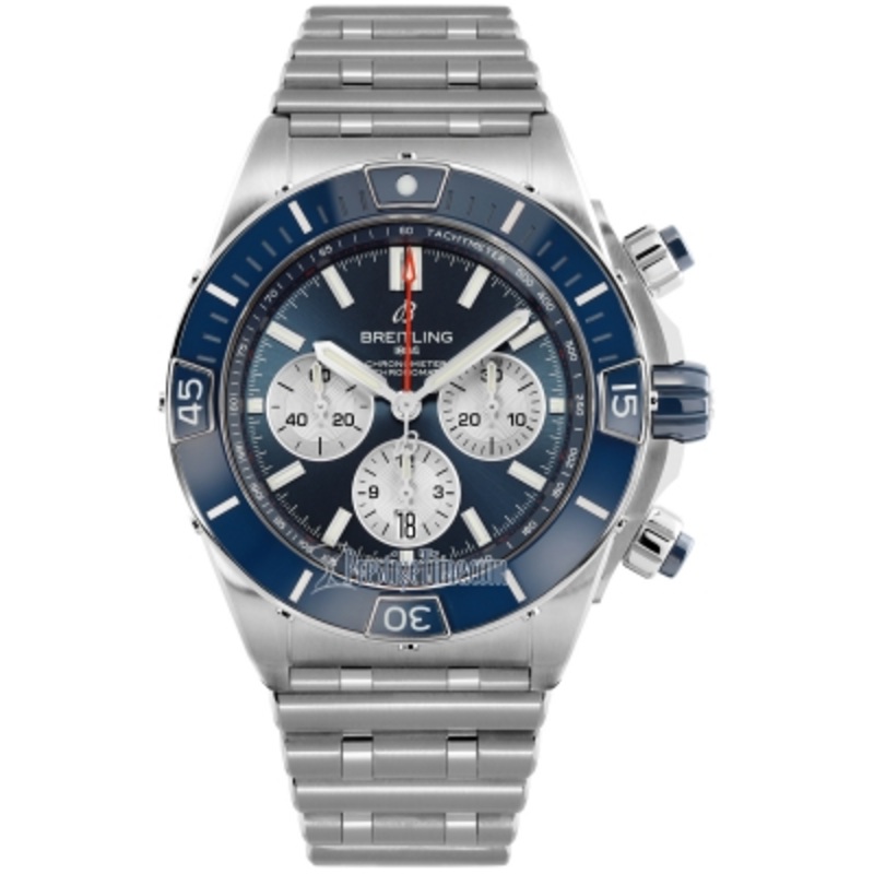 ab0136161c1a1 Breitling Super Chronomat B01 44mm Mens Watch