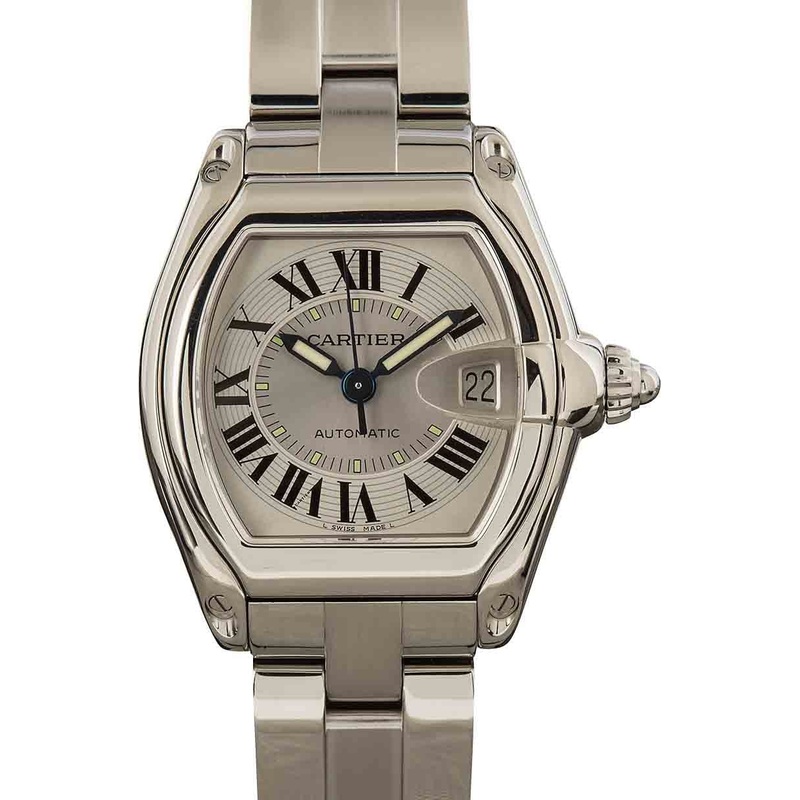 Buy Used Cartier Roadster 2510  – Sku: 160927