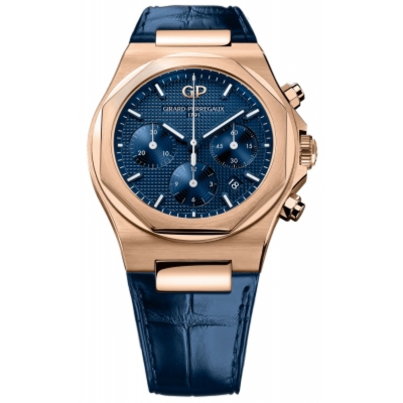 81020-52-432-bb4a Girard Perregaux Laureato Chronograph 42mm Mens Watch
