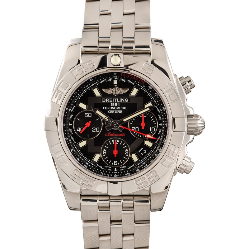 Buy Used Breitling Chronomat AB0141  – Sku: 152992