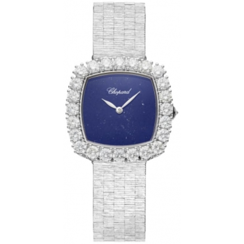 10A386-1112   Chopard L’Heure Du Diamant Cushion Ladies Watch