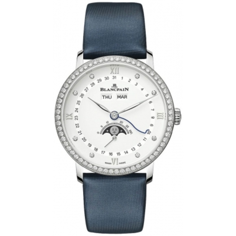 6264-4628-95a   Blancpain Villeret Moonphase & Complete Calendar 38mm Ladies Watch