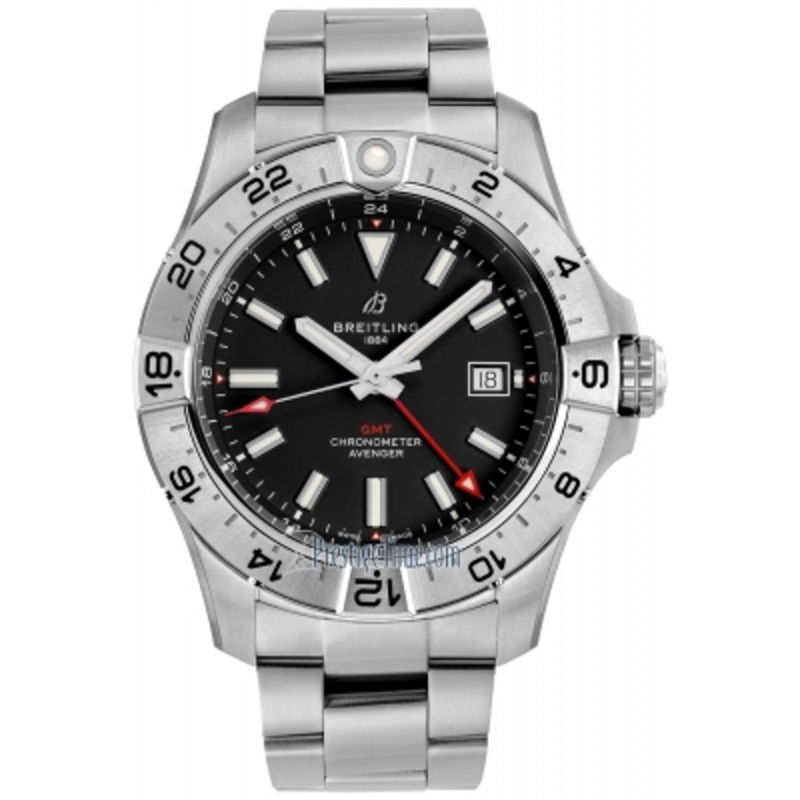 a32320101b1a1 Breitling Avenger Automatic GMT 44 Mens Watch