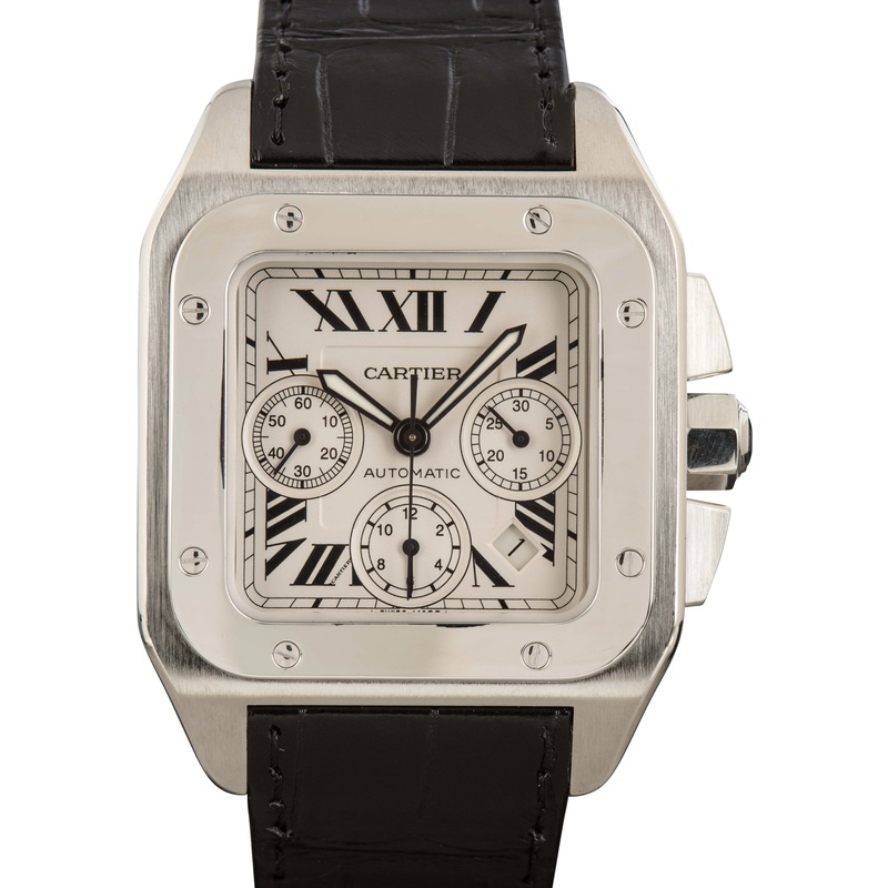 Buy Used Cartier Santos W20090X8  – Sku: 167958