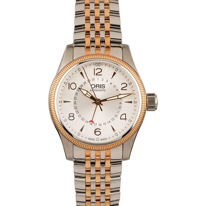 Buy Used Oris Big Crown Pointer Date 01 754 7679 4361-07 8 20 32  – Sku: 7679 4361