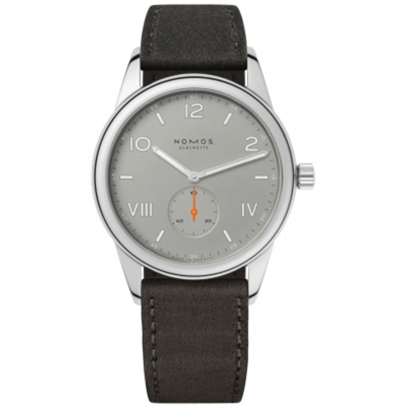 727 Absolute Grey Nomos Glashutte Club Campus 38 38.5mm Mens Watch