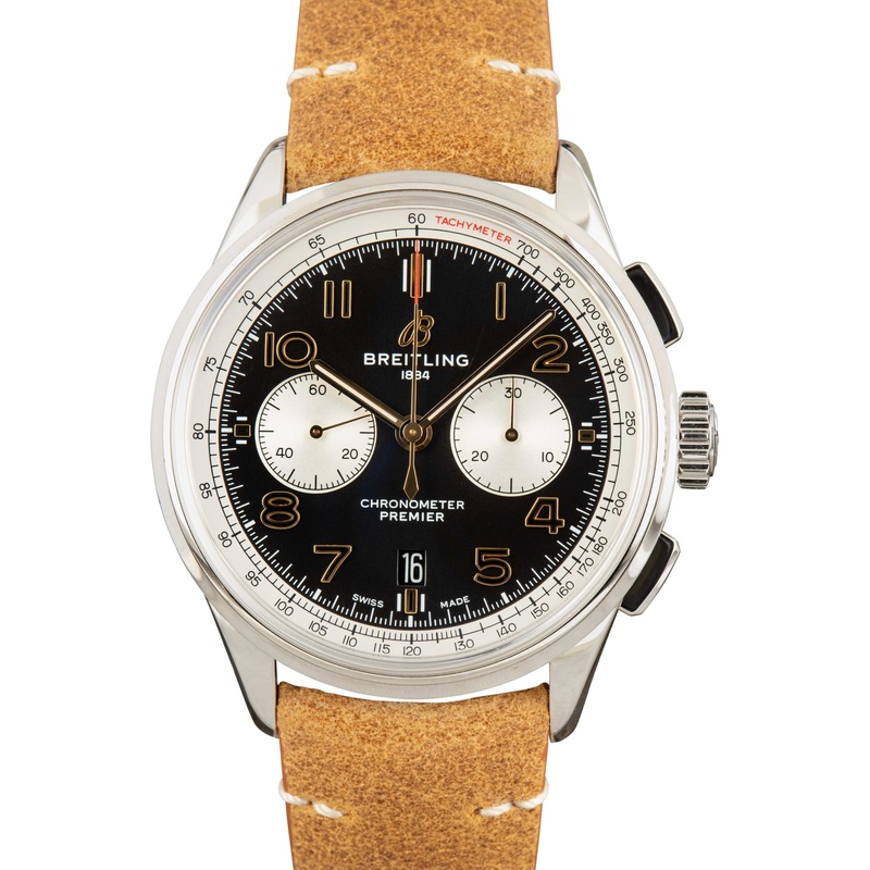 Buy Used Breitling Premier AB0118A21B1X1  – Sku: 165218
