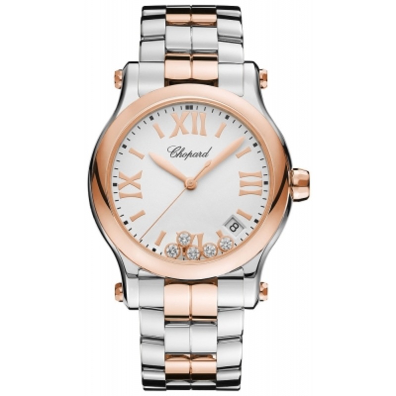 278582-6002   Chopard Happy Sport Round Quartz 36mm Ladies Watch