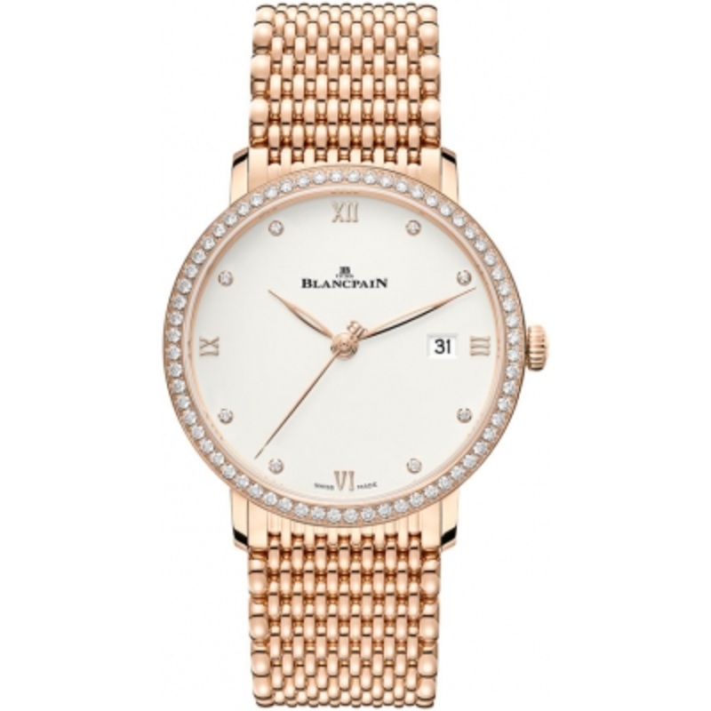 6264-2987-55b   Blancpain Villeret Moonphase & Complete Calendar 38mm Mens Watch