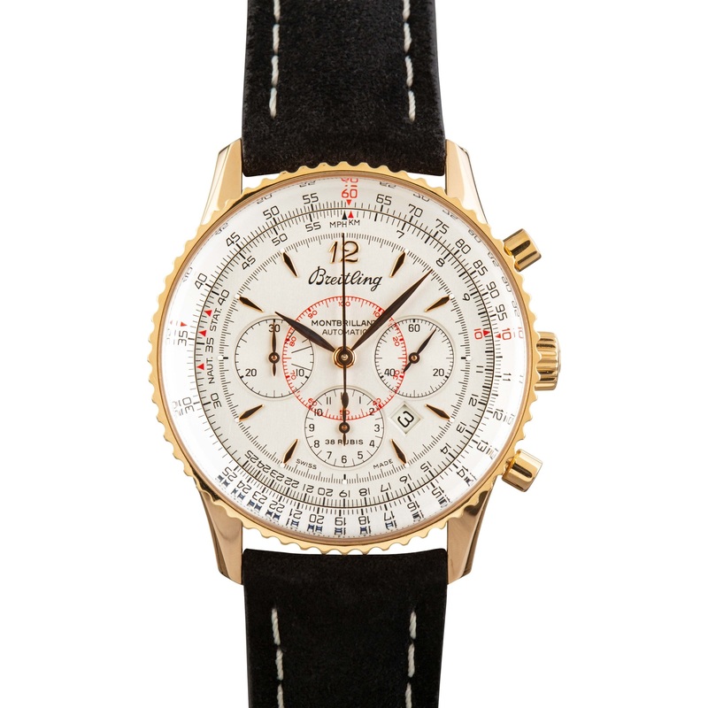 Buy Used Breitling Montbrillant H41330  – Sku: 180584