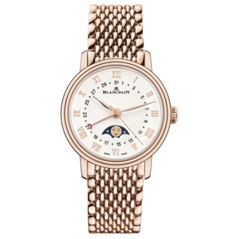 6106-3642-mmb   Blancpain Villeret Quantieme Phases de Lune 29.2mm Ladies Watch