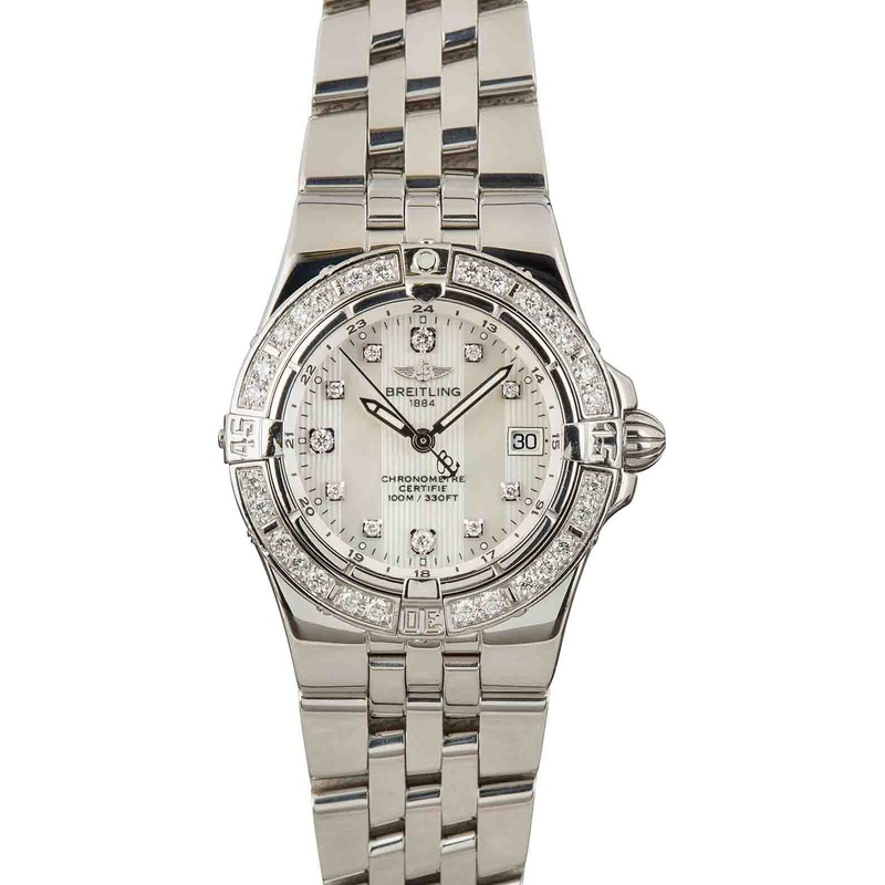 Buy Used Breitling Starliner A7134053/A602  – Sku: 156932