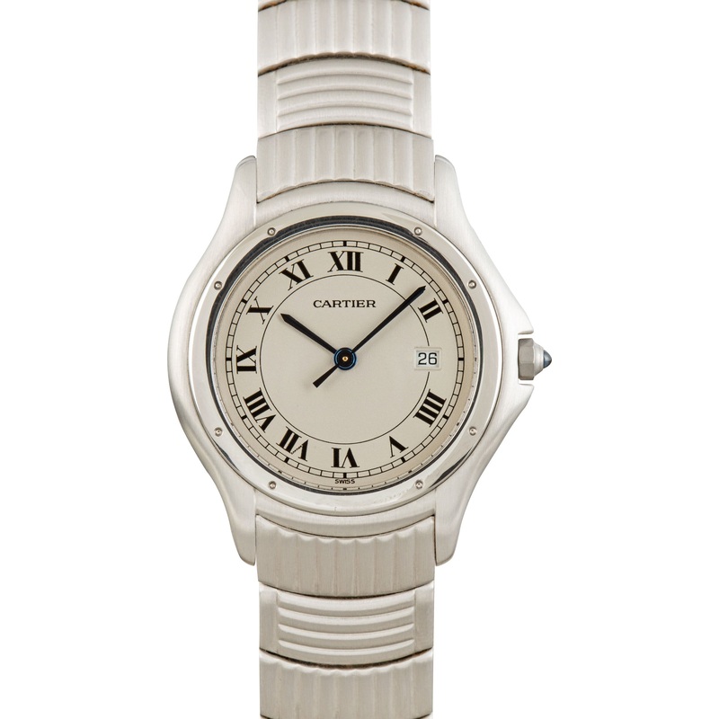 Buy Used Cartier Cougar W35011F8  – Sku: 171274