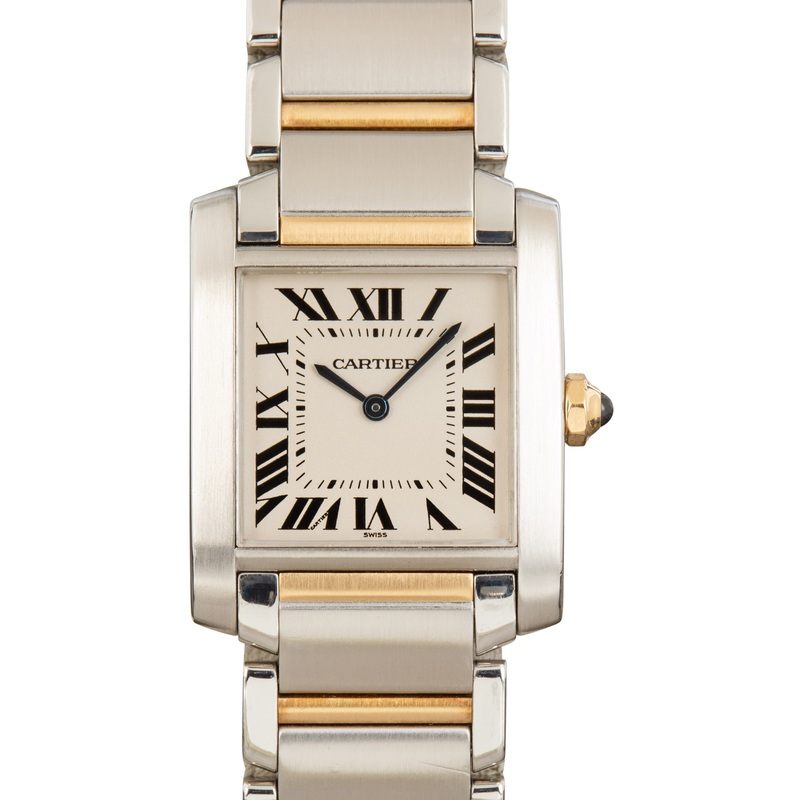 Buy Used Cartier Tank Francaise W51006Q4  – Sku: 175664