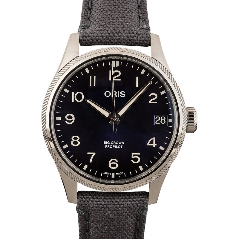 Buy Used Oris Big Crown 01 751 7761 4065-07 3 20 05LC  – Sku: 751 7761 4065-07