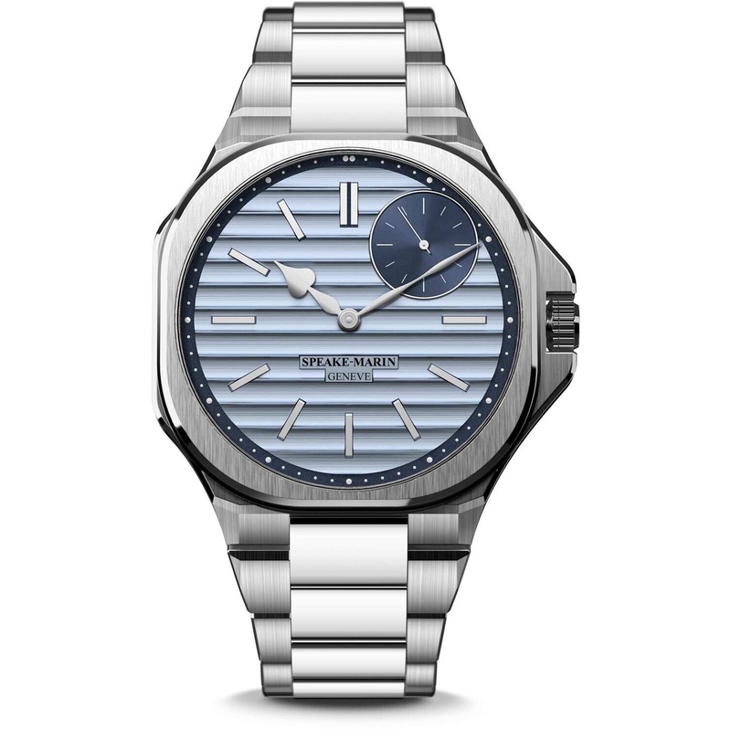 Speake-Marin Ripples Blue Jeans