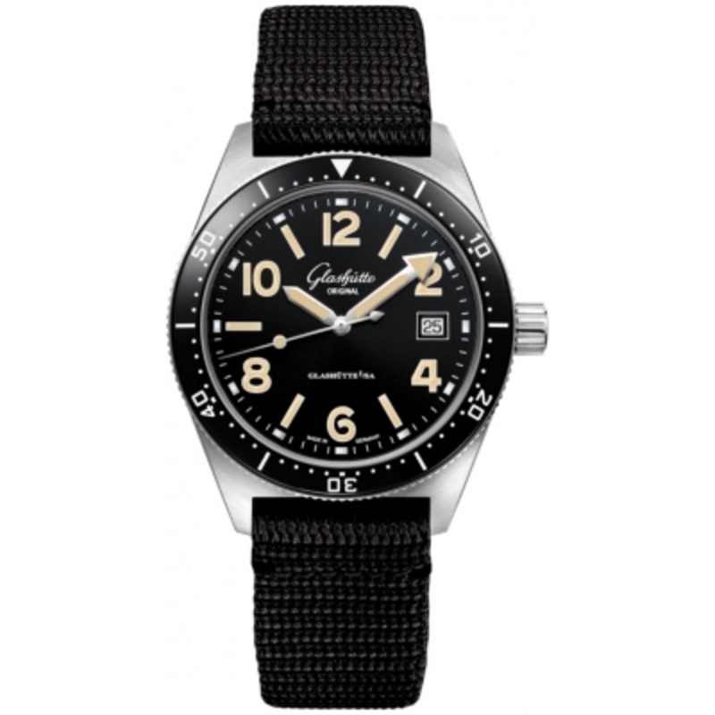 1-39-11-06-60-05 Sapphire Crystal Back Glashutte Original SeaQ Automatic 39.5mm Mens Watch