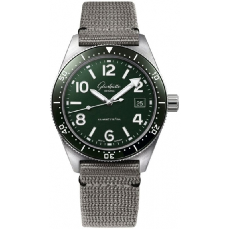 1-39-11-13-63-08 Sapphire Crystal Back Glashutte Original SeaQ Automatic 39.5mm Mens Watch