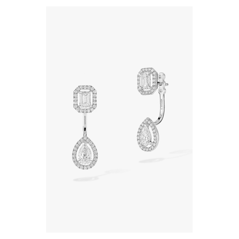 My Twin Toi & Moi Earrings in White Gold – Messika