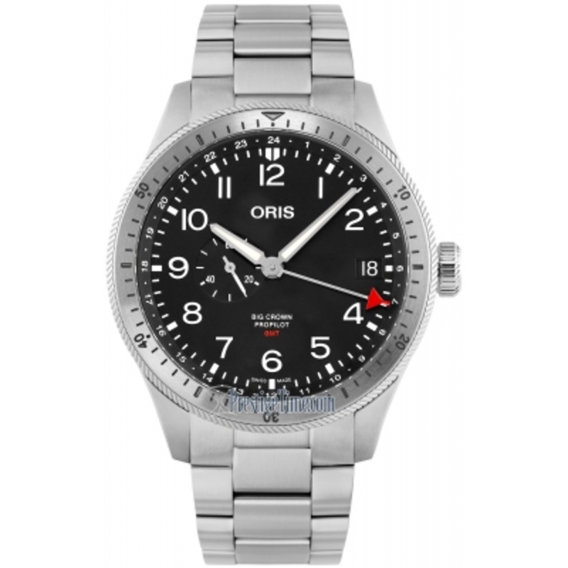 01 748 7756 4064-07 8 22 08 Oris Big Crown ProPilot Timer GMT 44 Mens Watch