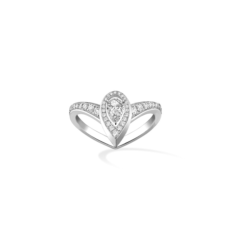 Fiery Ring 0.10CT in White Gold – Messika