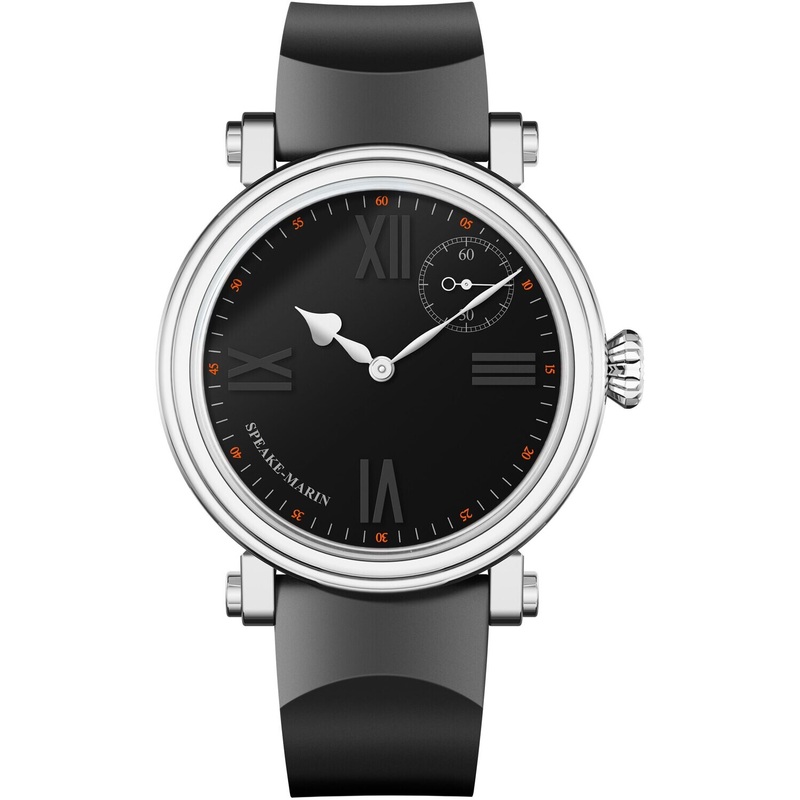 Speake-Marin 414217040 Academic Black Tie New 42mm