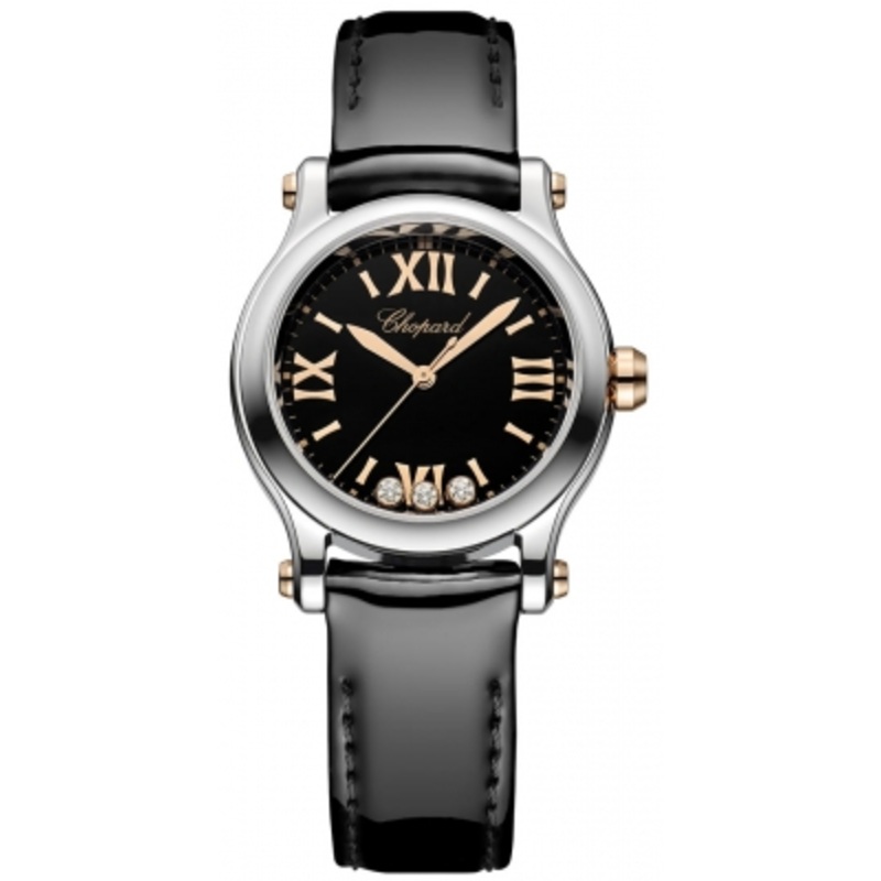 278590-6015   Chopard Happy Sport Round Quartz 30mm Ladies Watch