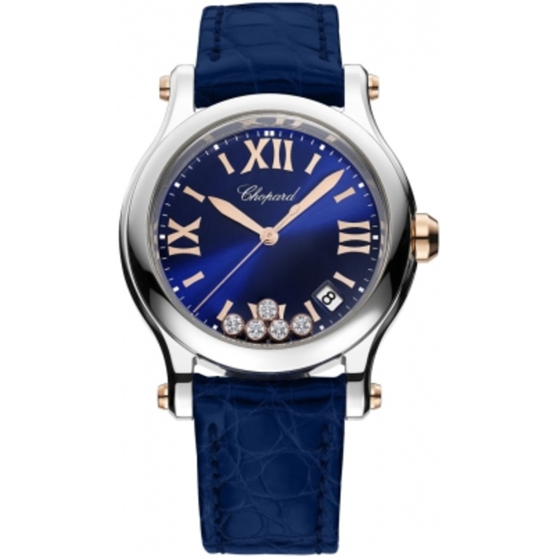 278582-6012 Chopard Happy Sport Round Quartz 36mm Ladies Watch