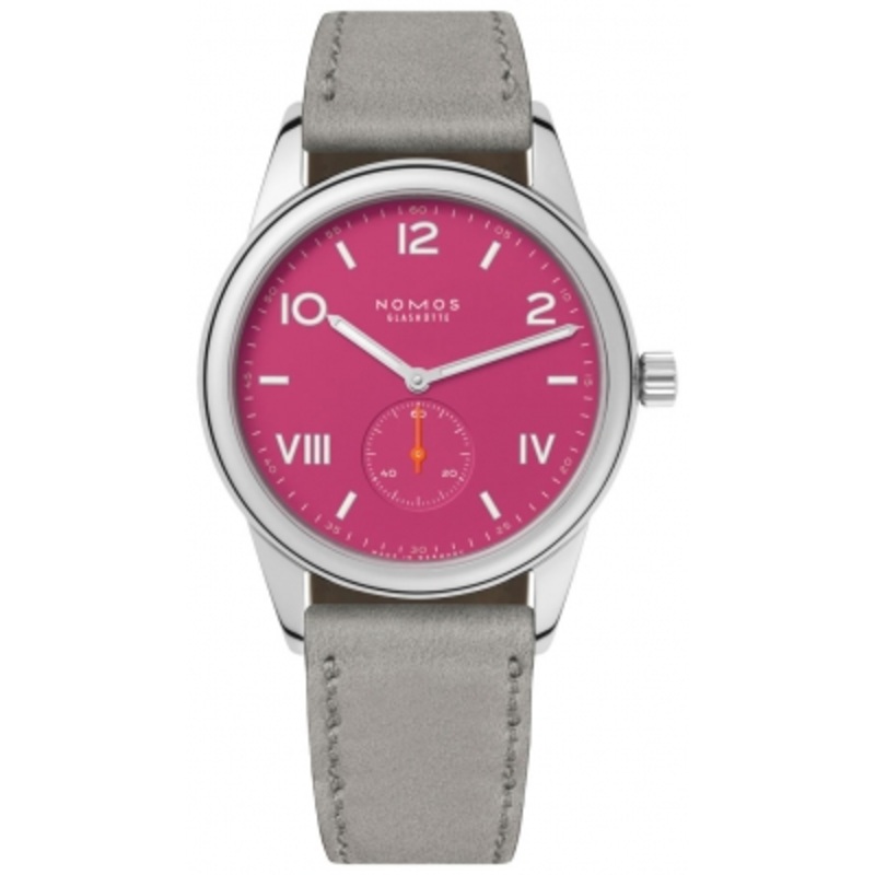 728 Deep Pink Nomos Glashutte Club Campus 38 38.5mm Mens Watch