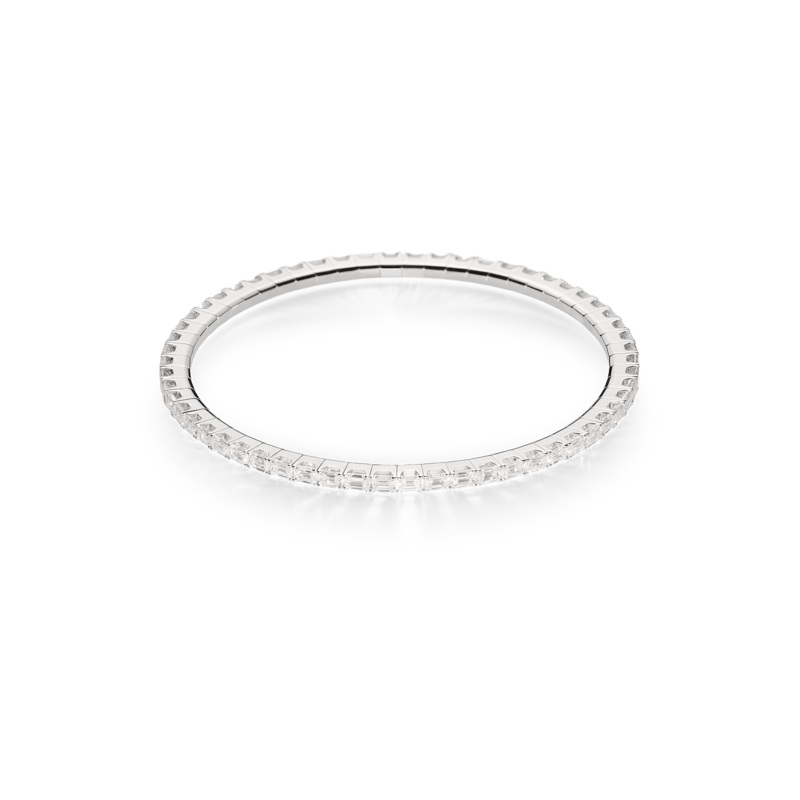 Classics Emerald Cut Stretchy Bracelet – Bucherer Fine Jewellery