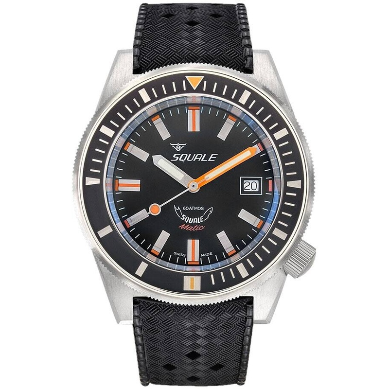 Squale Matic XSG on Rubber Strap MATICXSG.HT