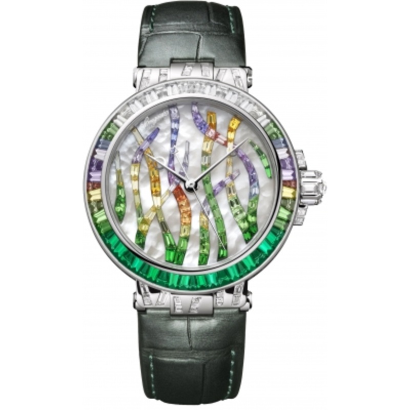 9509bb/5e/984/ed0e Emerald Breguet Marine Haute Joaillerie 35.8mm Ladies Watch