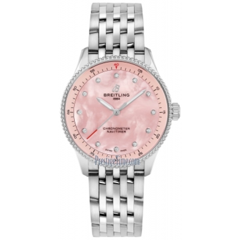 a77320d91k1a1 Breitling Navitimer Quartz 32 Ladies Watch