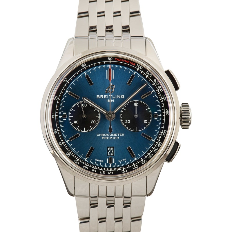 Buy Used Breitling Premier AB0118221C1A1  – Sku: 166307