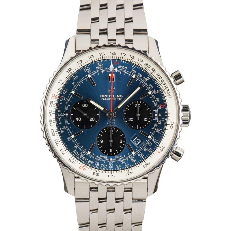 Buy Used Breitling Navitimer AB0121211C1A1  – Sku: 169067